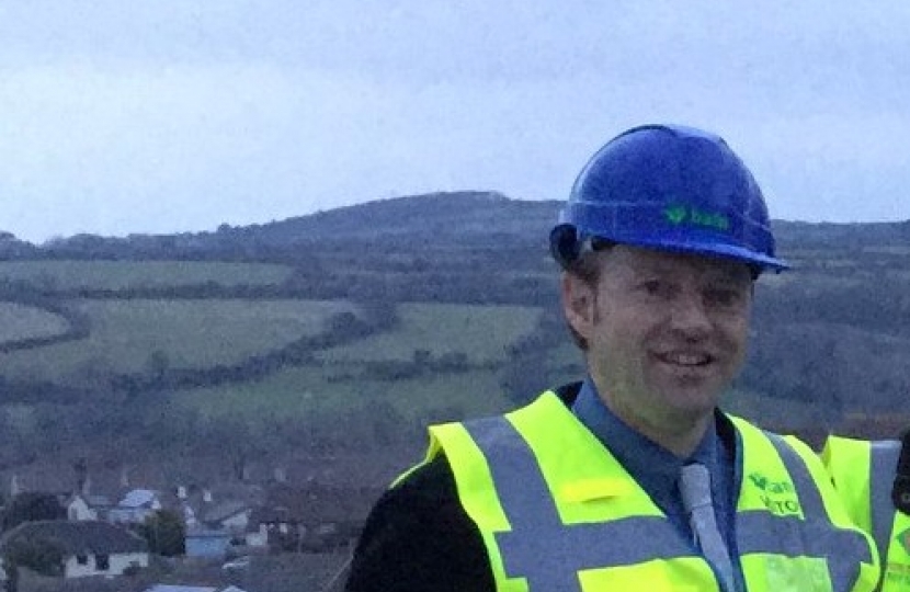 Derek on site