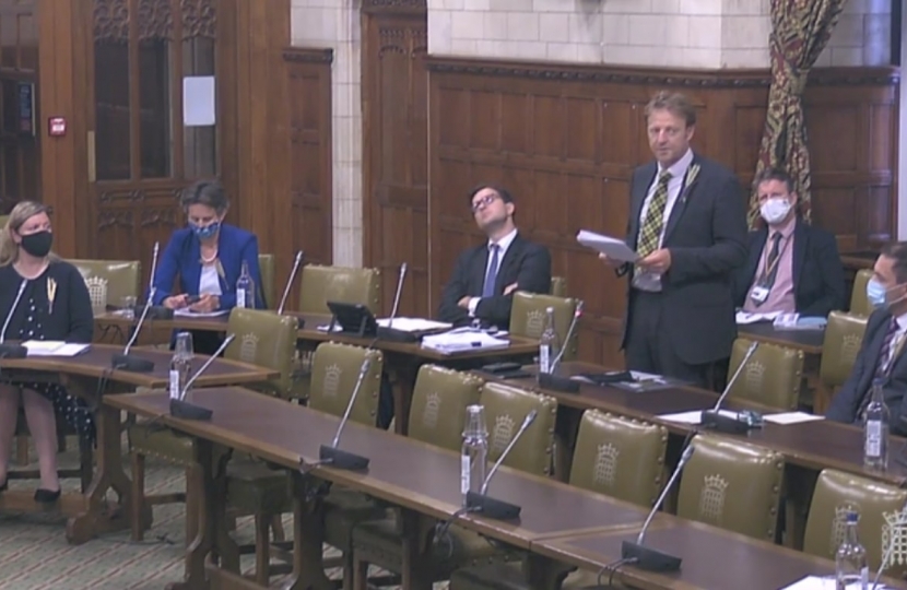 Derek speaks in Westminster Hall