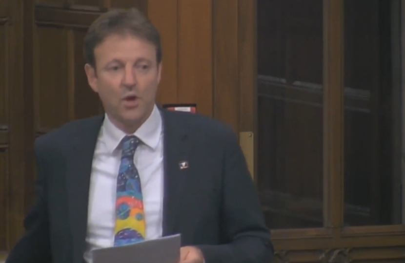 Derek speaks in Westminster Hall