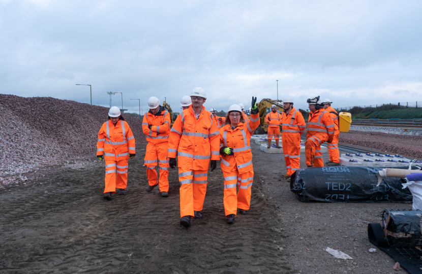 Derek meets representatives of Network Rail and GWR