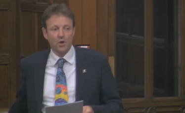 Derek speaks in Westminster Hall