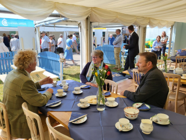 Derek Thomas MP at the Royal Cornwall Show